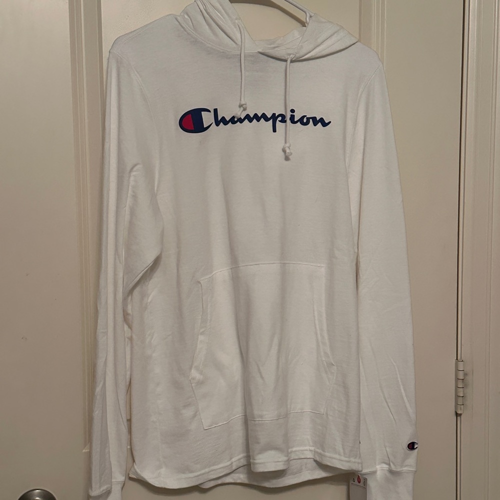 Boys Champion long sleeve shirt with hood